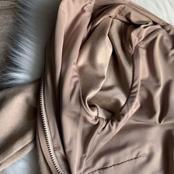 NWT! Bebe Erin Faux Suede Dress - Picture 7 of 10